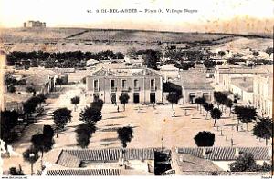 Sidi-Bel-Abbes - Place du Village Negre -1916